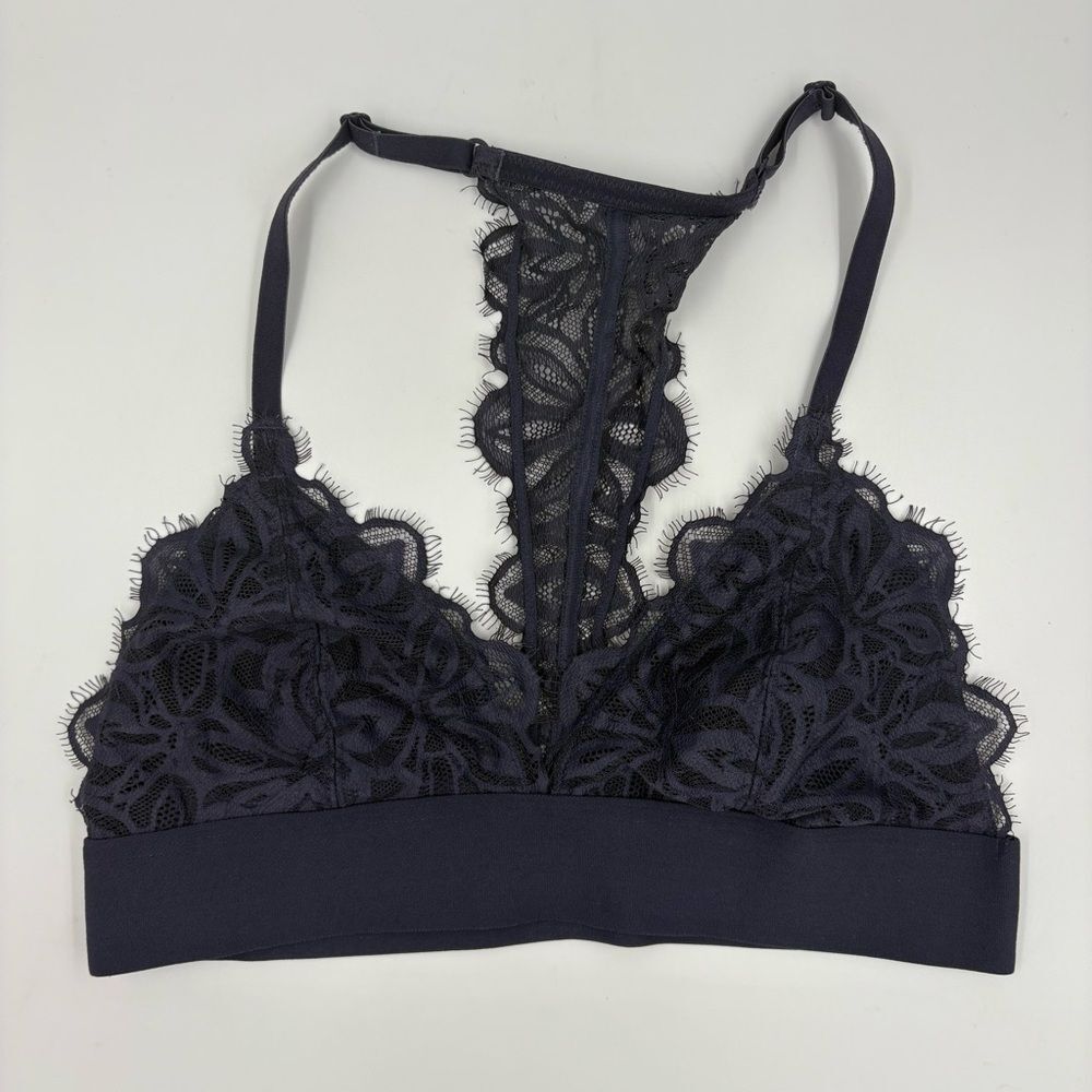 PINK Victoria's Secret Lace Triangle Lined Bralette